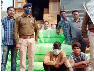 बरोंड़ा चौक में 12 लाख रुपए का सुहाना पसंद गुटखा जप्त Chhattisgarh Crimes