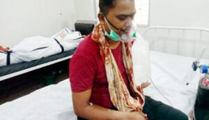 पत्रकार लाश के बीच आक्सीजन लेकर बैठा रहा पूरी रात, दूसरे दिन हो गई मौत Chhattisgarh Crimes