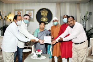 CAPF ने कहा अर्धसैनिक कल्याण बोर्ड का हों गठन , राज्यपाल को तीन सूत्री मांग का सौंपा ज्ञापन... Chhattisgarh Crimes