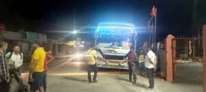 डिवाइडर पे सिर टिकाकर सो रहा था शख्स, रौंदते हुए पार हो गयी बस, मौत Chhattisgarh Crimes