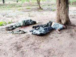 नुवापाड़ा में नक्सलियों का बड़ा हमला, तीन जवान शहीद Chhattisgarh Crimes