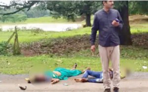 दो बाइकों की भिड़ंत में महिला सहित 4 की मौत Chhattisgarh Crimes