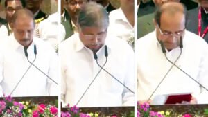 एकनाथ शिंदे सरकार में शामिल हुए 18 मंत्री, 40 दिन बाद कैबिनेट विस्तार; भाजपा के खाते में 9 मंत्री Chhattisgarh Crimes