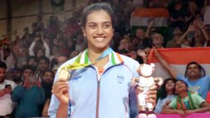 पीवी सिंधु ने बैडमिंटन सिंगल्स फाइनल में जीता गोल्ड मेडल, भारत की झोली में आया 19वां गोल्ड Chhattisgarh Crimes