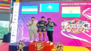 विश्व यूथ म्यूथाई चैंपियनशिप में बस्तर के 13 साल के युवराज ने दिलाया भारत को कांस्य पदक Chhattisgarh Crimes