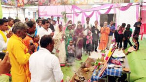 एक दिवसीय राम नाम सप्ताह के शुभारंभ कार्यक्रम में पहुंचे छत्तीसगढ़ क्राइम्स के संपादक, भगवान राम की भक्ति में डूबा पूरा तालेसर गांव Chhattisgarh Crimes