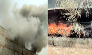 बलौदाबाजार के जनरल स्टोर में लगी आग, कोरबा के कचरा संग्रहण केंद्र में भी आग Chhattisgarh Crimes