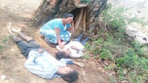 गाज गिरने से दो भाइयों की मौत Chhattisgarh Crimes