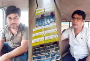 लाखों के नशीली टेबलेट के साथ दो कारोबारी गिरफ्तार Chhattisgarh Crimes