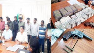 राजधानी में ऑफिस से लाखों नगदी और लैपटॉप की चोरी, कट्टा के साथ 9 आरोपी गिरफ्तार Chhattisgarh Crimes