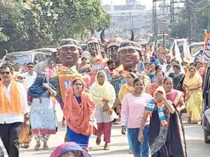 रायपुर में बीजेपी ने किया का शक्ति प्रदर्शन Chhattisgarh Crimes