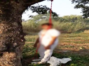 पंडरी इलाके में फांसी पर लटकी मिली लाश Chhattisgarh Crimes