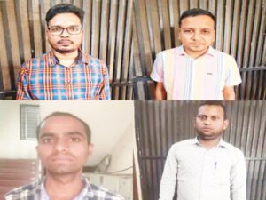 टिकट ब्लैक करते 4 युवक हिरासत में Chhattisgarh Crimes