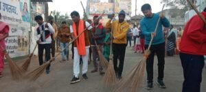 पूर्व प्रधानमंत्री भारत रत्न अटल बिहारी बाजपेई की जयंती सुशासन दिवस पर स्वच्छता अभियान Chhattisgarh Crimes