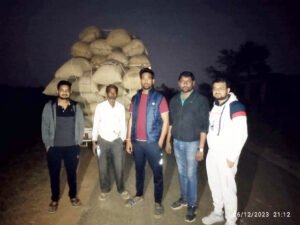सरायपाली में धान व रेत के अवैध परिवहन पर जप्ती की कारवाई Chhattisgarh Crimes