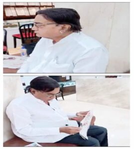 कांग्रेस नेता ने कटवाई अपनी चोटी, विधायक के चुनाव हारने से खुश Chhattisgarh Crimes