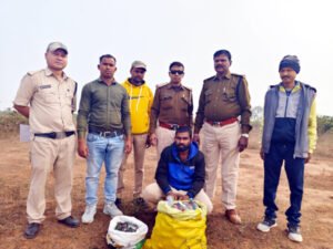 125 पाव अवैध शराब के साथ एक आरोपी गिरफ्तार Chhattisgarh Crimes