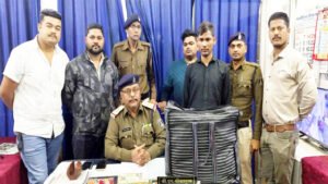 एसी कोच में गांजा की तस्करी, मथुरा का युवक गिरफ्तार Chhattisgarh Crimes