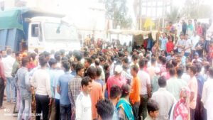 रेत से भरी हाईवा की ठोकर से एक की मौत Chhattisgarh Crimes