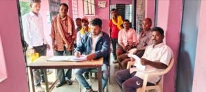 पीएम किसान सम्मान निधि के लिए ग्राम पंचायत में शिविर का आयोजन Chhattisgarh Crimes