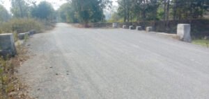 पुलिया के सामने समतल नहीं होने से दुर्घटना होने का खतरा Chhattisgarh Crimes