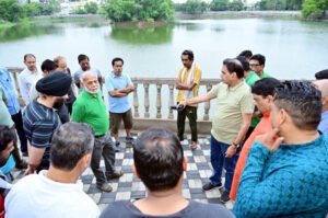 राजेश मूणत ने किया प्राचीन कर्बला तालाब का निरिक्षण, 15 दिन के भीतर अतिक्रमण हटाने के दिए निर्देश Chhattisgarh Crimes