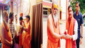 केंद्रीय राज्य मंत्री तोखन साहू ने अमरकंटक में मां नर्मदा मंदिर में पूजा अर्चना कर लिया आशीर्वाद Chhattisgarh Crimes