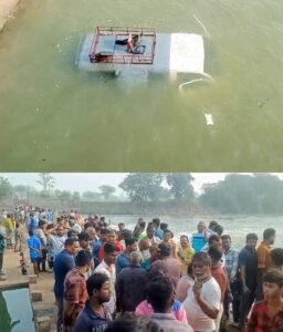 बच्चों से भरी स्कूल बस नहर में पलटी Chhattisgarh Crimes