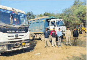 अवैध खनिज परिवहन पर बड़ी कार्रवाई: खनिज विभाग ने 21 वाहनों को किया जब्त, 6 लाख से अधिक का जुर्माना भी लगाया Chhattisgarh Crimes