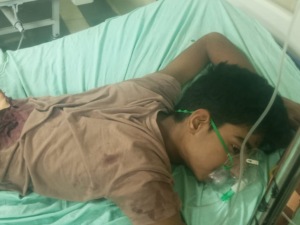 बिलासपुर में सनकी युवक ने एक युवक पर चाकू से हमला कर दिया Chhattisgarh Crimes