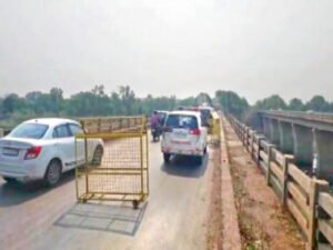 खारुन नदी पर बने ओवरब्रिज की मरम्मत का कम बारिश की वजह से दूसरी बार टाल दिया गया Chhattisgarh Crimes
