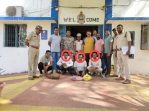 गरियाबंद पुलिस की बड़ी कार्यवाही अन्तर्राज्यीय वन्य जीव तस्करों का पर्दाफाश Chhattisgarh Crimes