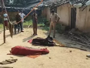 छत्तीसगढ़ के रायगढ़ जिले में पति-पत्नी की अर्धनग्न लाश मिलने के मामले में पुलिस ने 2 लोगों को गिरफ्तार किया Chhattisgarh Crimes