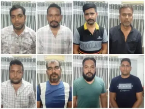 धमतरी जिले में 3 अलग-अलग जगहों में जुआ खेलते 17 आरोपी पकड़ाए Chhattisgarh Crimes