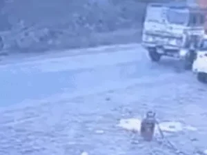 छत्तीसगढ़ के जांजगीर-चांपा जिले में तेज रफ्तार ट्रक की चपेट में आने से बाइक सवार युवक की मौत Chhattisgarh Crimes