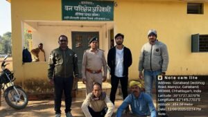*वन भूमि में अतिक्रमण करने वाले दो ग्रामीणों को भेजा जेल Chhattisgarh Crimes