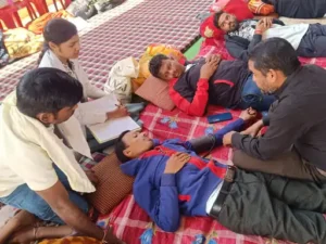 नवा रायपुर के तूता धरना स्थल पर डीएड अभ्यर्थी के आंदोलन का आज 27वां दिन Chhattisgarh Crimes