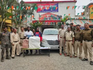 ओडिशा से गांजा की बड़ी खेप लेकर जगदलपुर सप्लाई करने आ रहे अंतरराज्यीय गिरोह के 2 सदस्यों को पुलिस ने गिरफ्तार किया Chhattisgarh Crimes