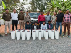 कोंडागांव पुलिस ने मोबाइल टावरों से बैटरी चोरी करने वाले अंतरराज्यीय गिरोह का खुलासा किया Chhattisgarh Crimes