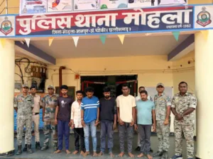 मोहला-मानपुर-अंबागढ़ चौकी जिले के मोहला बस स्टैंड पर एक मामूली विवाद के बाद बस ड्राइवर की पीट-पीटकर हत्या कर दी गई Chhattisgarh Crimes