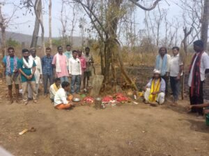 कुरुभाँठा मे चैतरी जात्रा का आयोजन,चार गाँव के सैकडो़ लोग शामिल Chhattisgarh Crimes