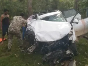 कोंडागांव जिले में रविवार सुबह भीषण सड़क हादसा हुआ Chhattisgarh Crimes