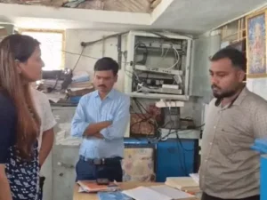 छत्तीसगढ़ के कवर्धा जिले की पंडरिया विधायक भावना बोहरा ने ठाठापुर-रामपुर विद्युत सब स्टेशन का सरप्राइज इंस्पेक्शन किया Chhattisgarh Crimes