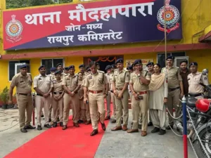 रायपुर का मौदहापारा थाना अब ई-मालखाना प्रणाली से जुड़ गया है Chhattisgarh Crimes