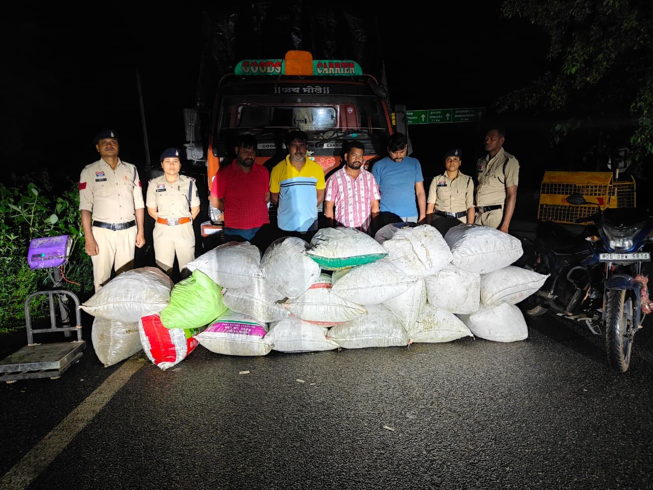 ऑपरेशन निश्चय" के तहत गरियाबंद पुलिस की गांजा तस्करी पर बड़ी कार्यवाही Chhattisgarh Crimes