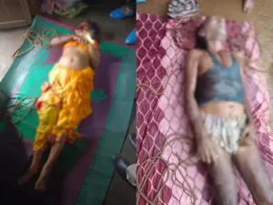 सरगुजा जिले के ग्राम सपड़ा में घर में दंपती की लाश बोरे में बंद मिली Chhattisgarh Crimes
