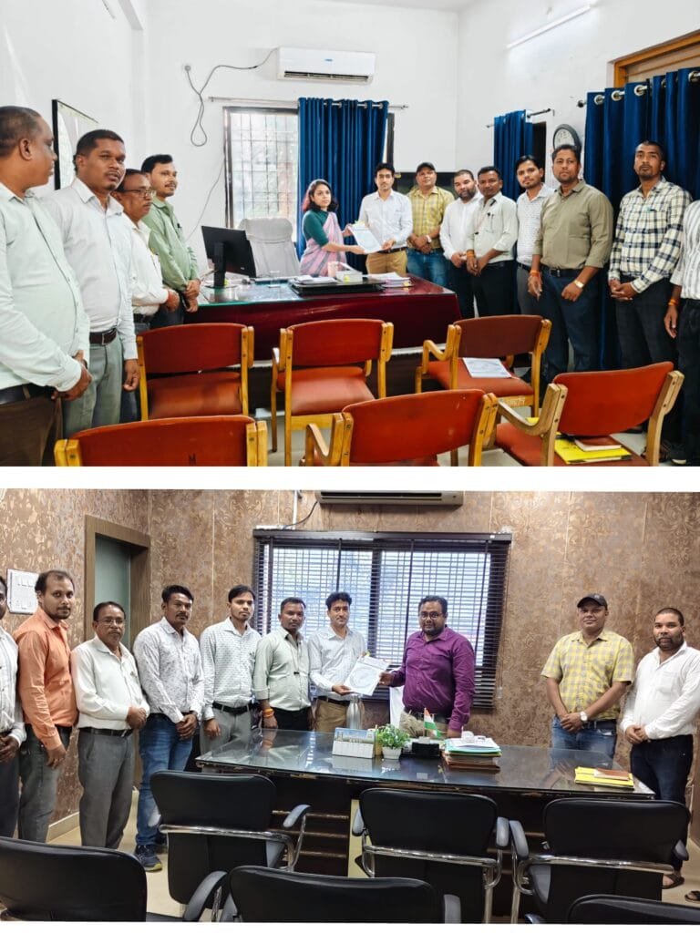 गरियाबंद जिले के कृषि अधिकारियों द्वारा कृषि फसल सर्वेक्षण कार्य से मुक्त रखने अपर कलेक्टर एवं उपसंचालक कृषि को सौंपा ज्ञापन Chhattisgarh Crimes